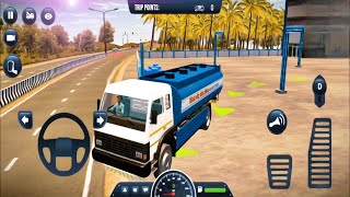 Mumbai Water Tank Supply Truck Driving 3D Game - Android Truck games screenshot 3