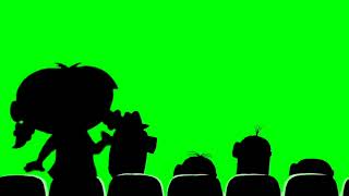 Annie From The Little Einsteins S Brian The Minions Out Of The Cinema Green Screen