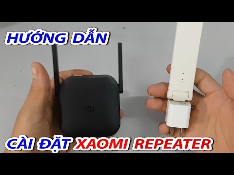 hướng dẫn cài đặt repeater wifi xiaomi