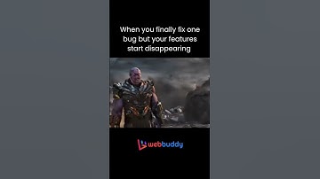 When you finally fix one bug but your features start disappearing