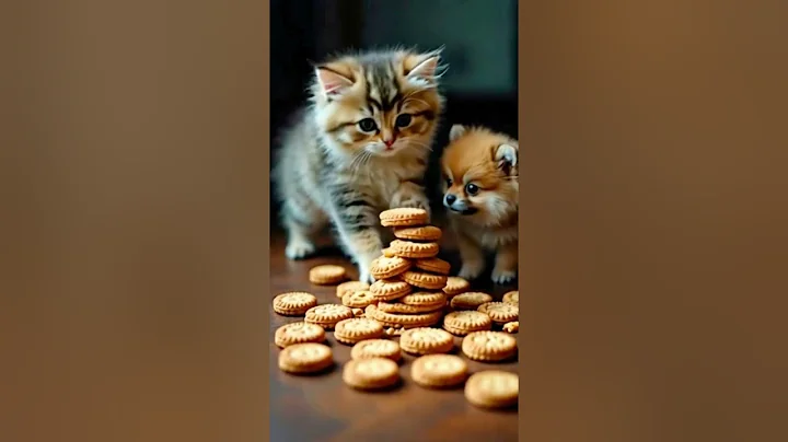 Who said cats and dogs can’t be soulmates? 🐾💖 #shorts