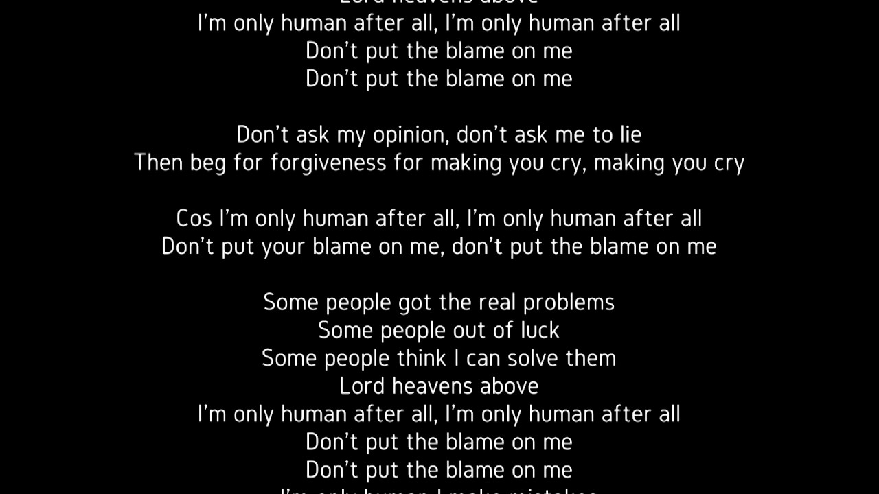 Human Lyrics - YouTube Rag'N'Bone Man: Why I'm Only Human Ra...