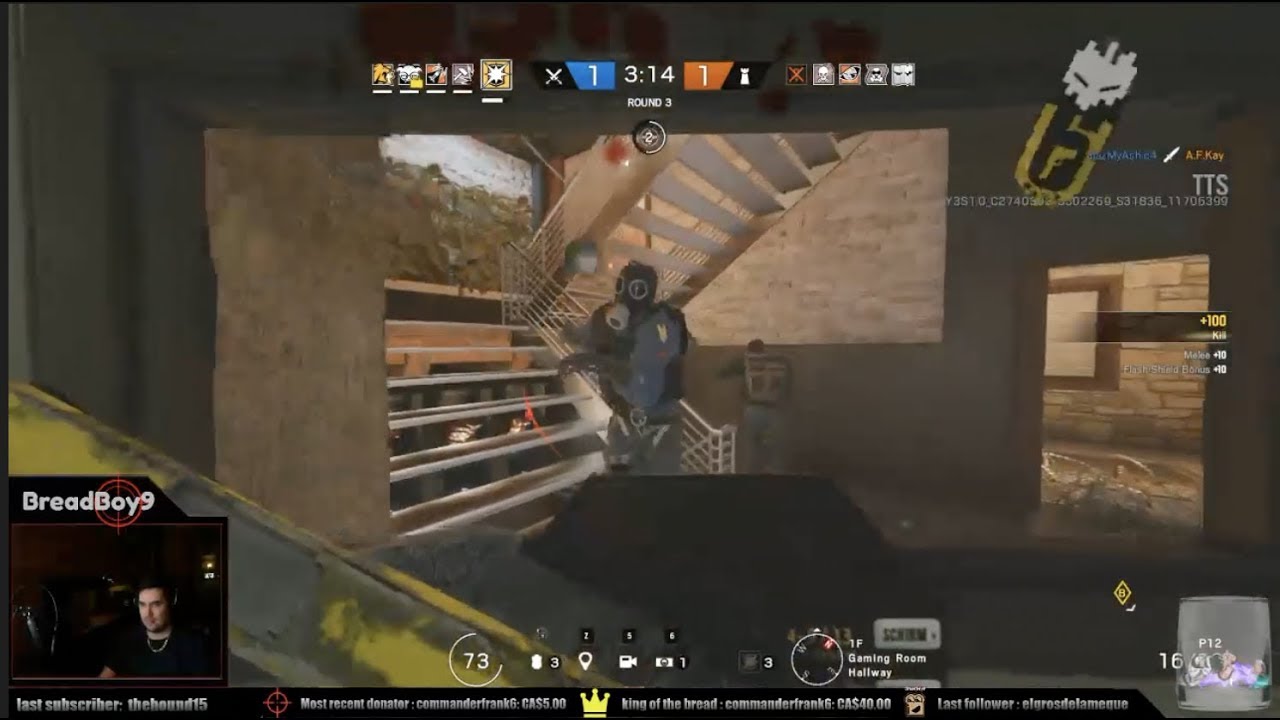 Blitz The Tank Engine | Rotko Insane Spawnpeek - SIEGE TWITCH HIGHLIGHTS #47