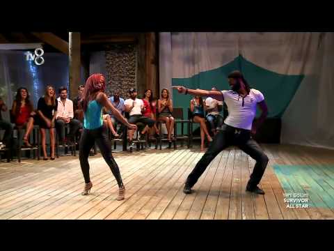 Survivor All Star - Hasan'ın Müthiş Dans Performansı (6.Sezon 41.Bölüm)