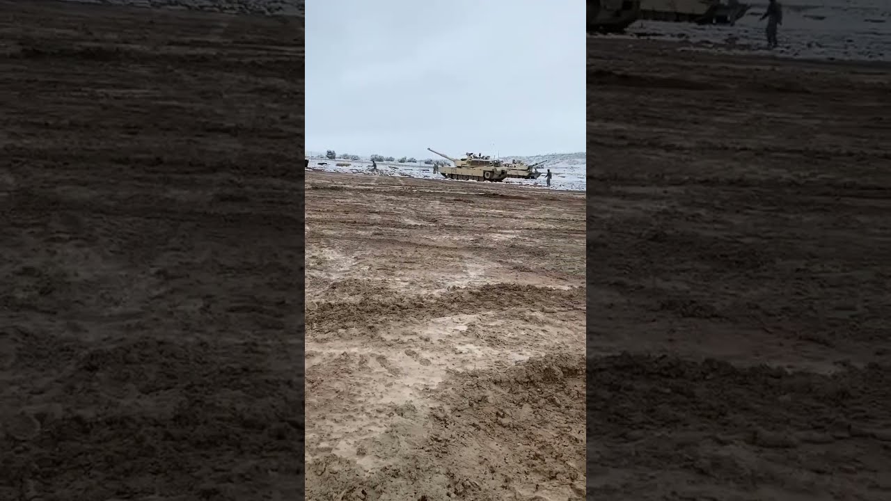 M1A2 Abrams SNOW!