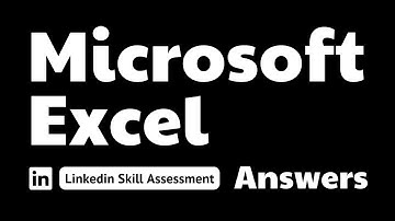microsoft excel linkedin quiz answers || theanswershome