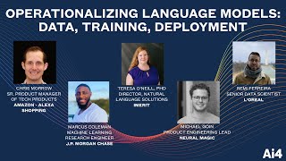 Operationalizing Language Models: Data, Training, Deployment