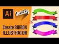 Make Ribbon In Adobe Illustrator CC 2020