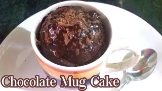 ... how to make chocolate mug cake without microwave oven a simp...