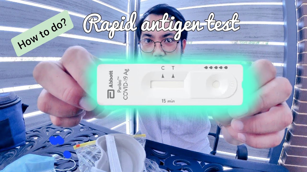 How to Do Rapid Antigen Test - Abbot brand. - YouTube