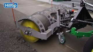 Hilltip balayeuse pour tracteur-   balayeuse pour la neige, le sable, les débris