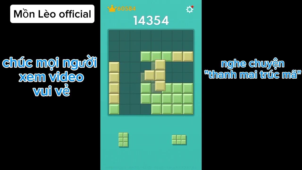 Chơi Block Blast và nghe chuyện 