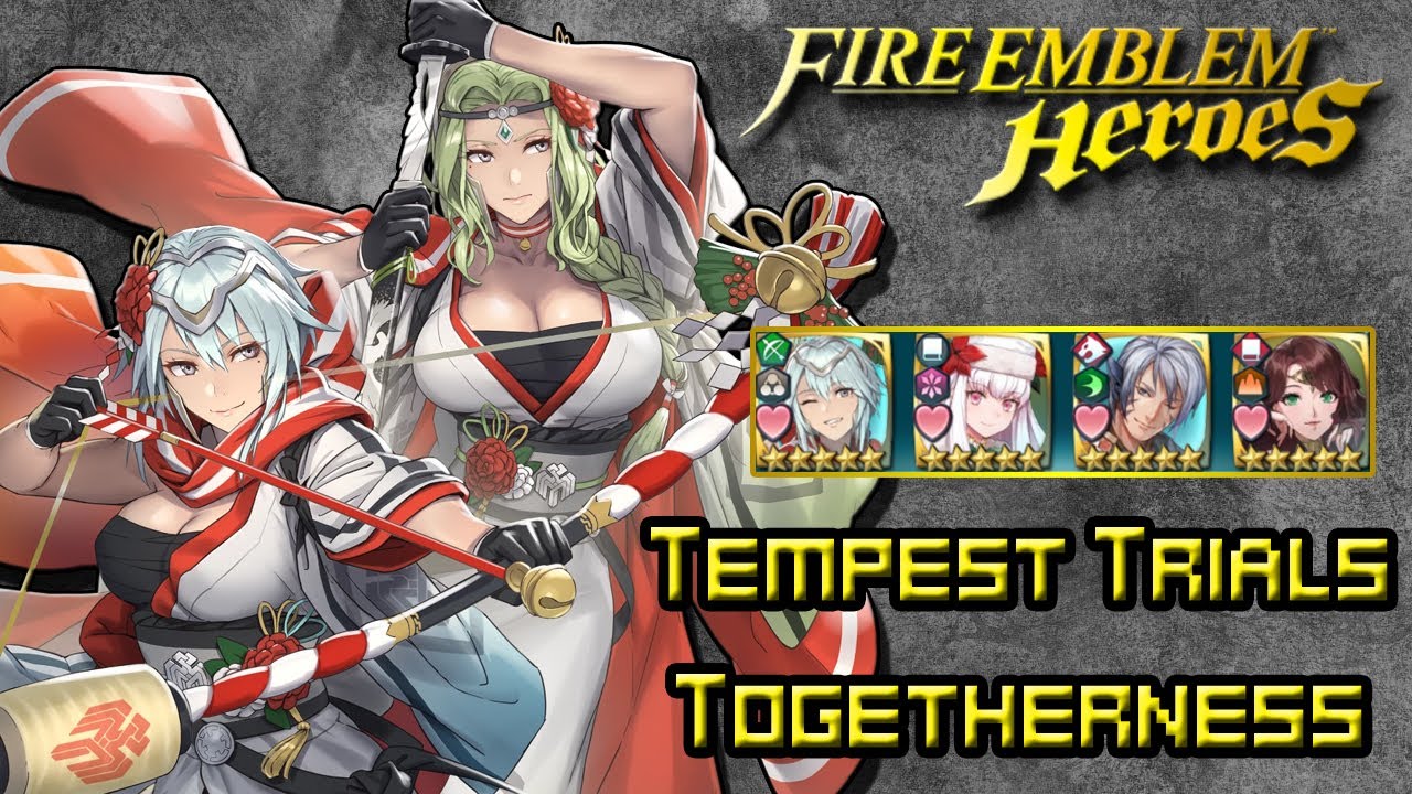 Fire Emblem Heroes (Tempest Trials: Togetherness | Lunatic 7 Battles | 2379 Score)