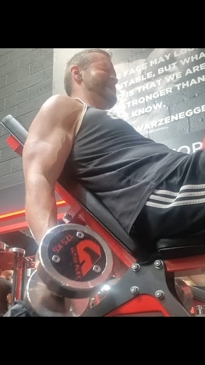 summer cut day 77, bw 92.2kg - arms & shoulders