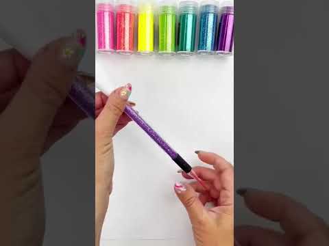 How To Make Glitter Pens