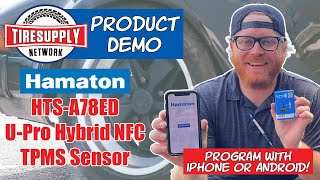 Use Your iPhone or Android to Program Hamaton HTS-A78ED U-Pro Hybrid NFC TPMS Sensors - Product Demo screenshot 3