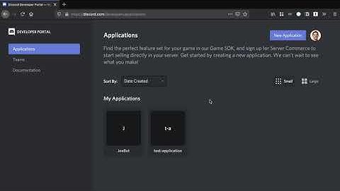Discord Bot with Rust and Serenity - #8 Create a Discord Application