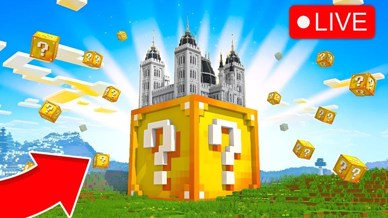 ԲԱՑՈՒՄ ԵՆՔ ԼԱԿԻ ԲԼՈԿՆԵՐ MINECRAFT-ՈՒՄ😜🔥 Live