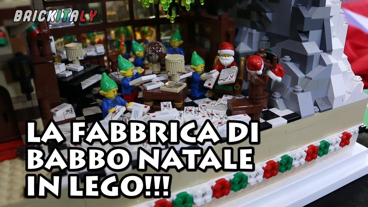 MEIEST Set Blocchi Costruzione Babbo Natale Con Luci – 1630 Pezzi – Modello 13,5 Cm - 2
