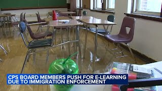 Chicago Board of Education members call for CPS remote learning amid immigration operations