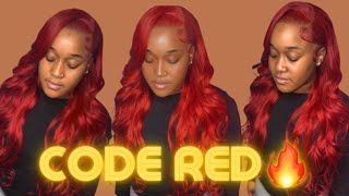 Code RED 🚨🔥 Lace Wig Install