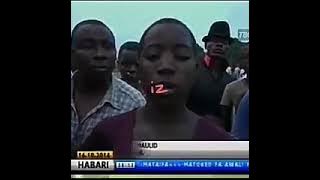 Mti ulioanguka wasimama na kuongea Tabora