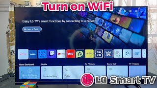 Celebrity LG Smart TV: How to Turn On WiFi Wealth
