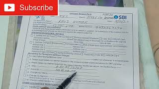customer request form sbi 2025 sbi customer request form kaise bhare 2025