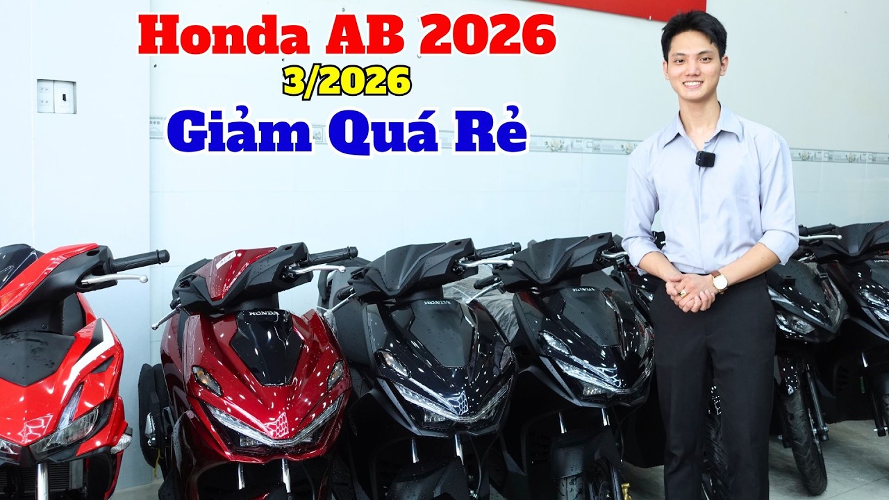 Air Blade 2026 - Giá Xe Honda AB 125 Bản 2026 Giảm Quá Rẻ 3/2026