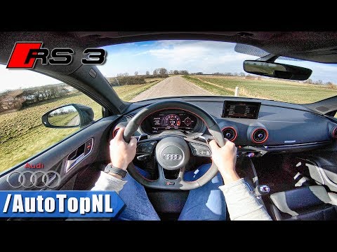 2018 Audi RS3 Sportback 2.5 TFSI Sport Exhaust LOUD! POV Test Drive By AutoTopNL