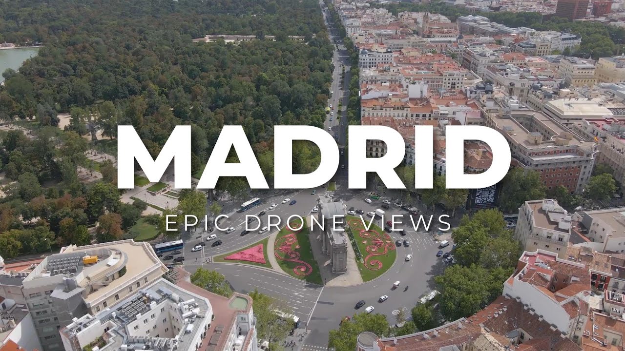 Madrid in 4K from the Sky 🚁✨ | #Drone #Madrid