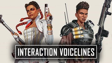 NEW BANGALORE & LOBA Interaction Voicelines in Apex Legends Season 8