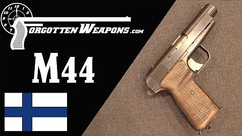 Finnish m/44 Prototype Blowback 9mm Pistol