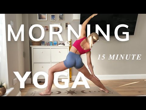 15 Minute Morning Yoga Flow | Gentle Full Body Stretch to Energize Your ...