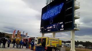 Entering falcon stadium