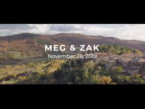 Wedding of Meg & Zak in Radicondoli, Italy!