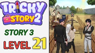 Tricky Story : Story 3 Level 21 Help Cece improve her crossbow skills Walkthrough