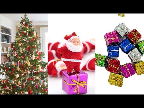 Mini Christmas Ornaments Handwork Gift Box Xmas Tree - Temu