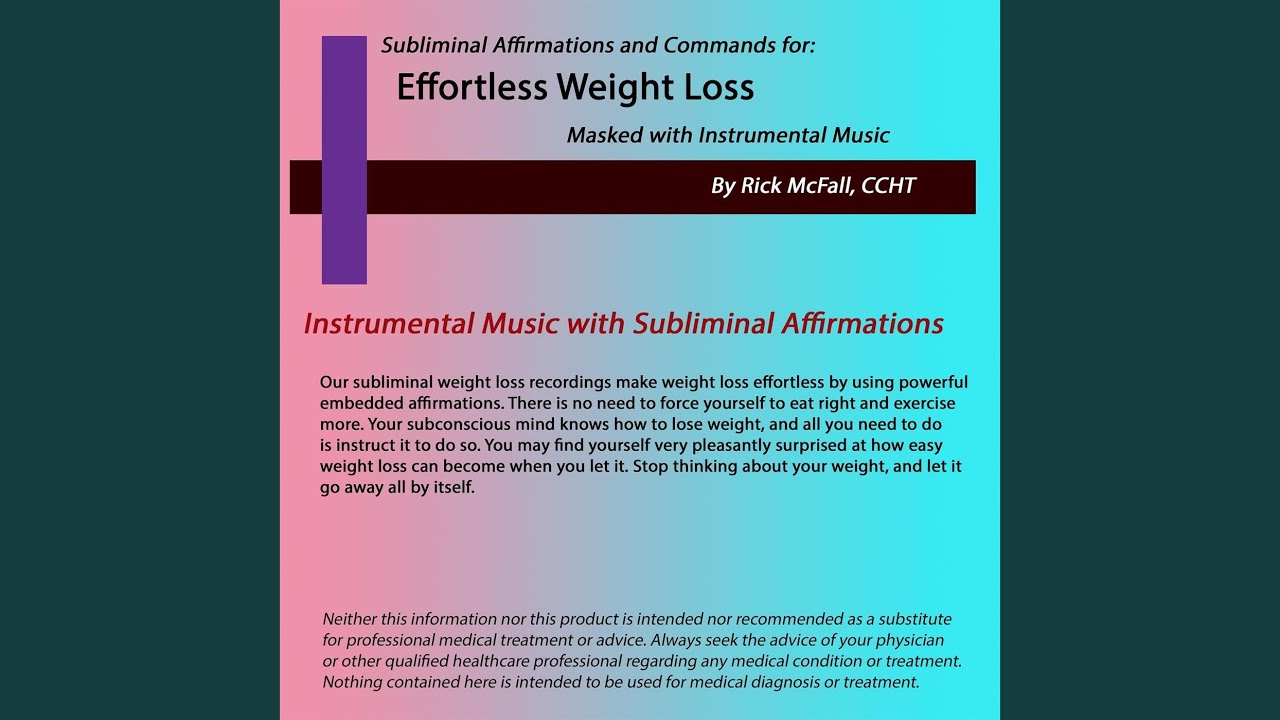 Music with Embedded Subliminal Messages to Lose Weight-Track 2