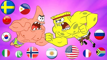 "Take That Back!" in different languages meme // SpongeBob SquarePants