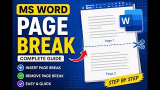 Page Break in Microsoft Word