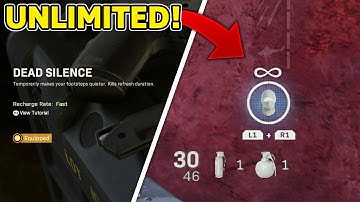 HOW TO GET UNLIMITED DEAD SILENCE in MODERN WARFARE!