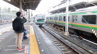 e233系7000番台上野駅発車
