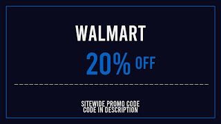 Walmart Promo Code 2025 March