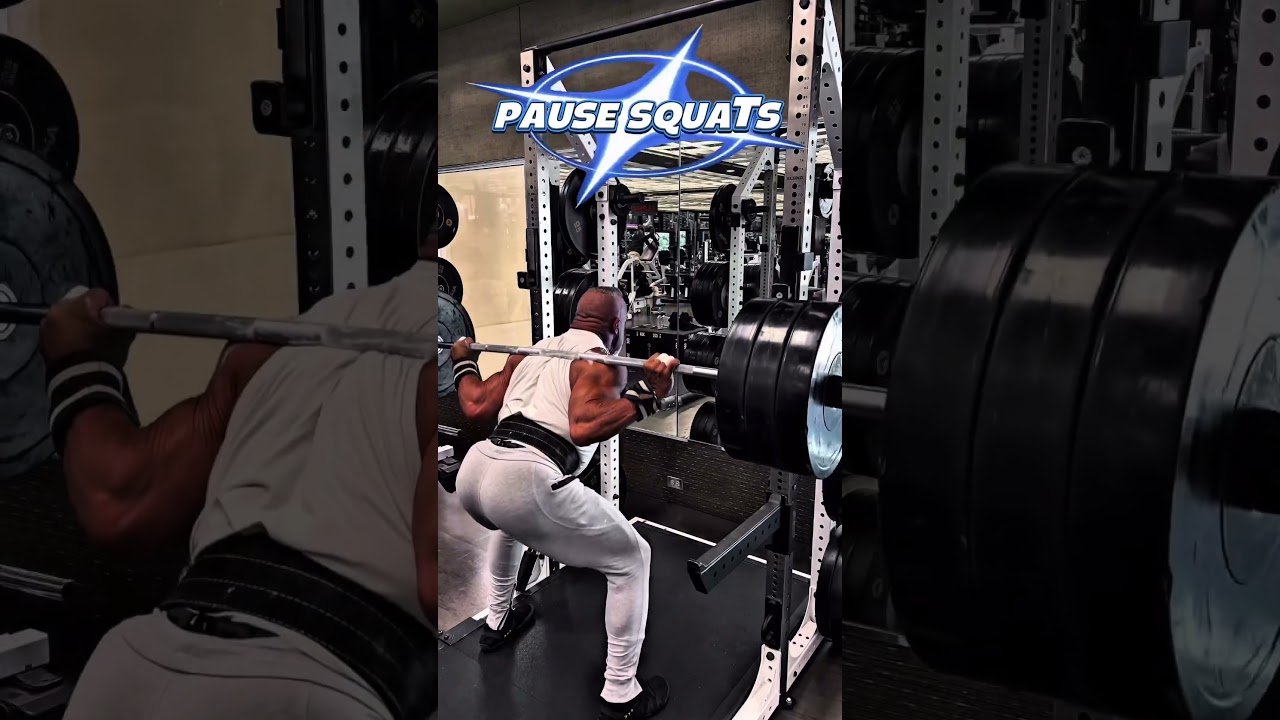 QUADS/GLUTES PAUSE SQUATS #squats #workouttips #exercise #workout #glutes #quads