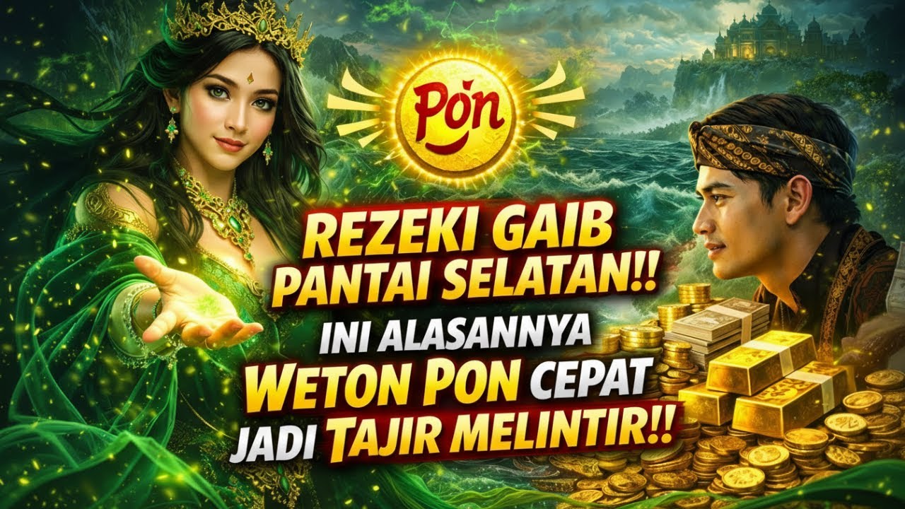 REZEKI GAIB PANTAI SELATAN!! INI ALASANNYA WETON PON AUTO TAJIR MELINTIR!!