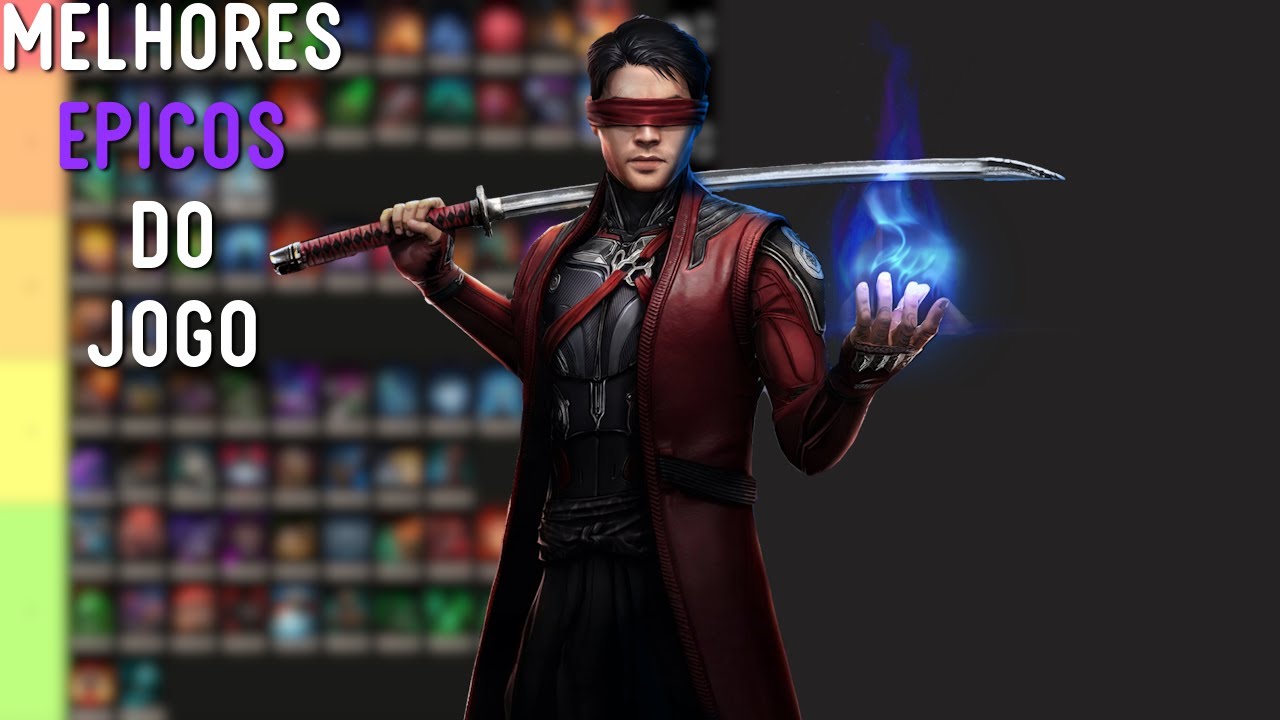 Rankeando Todos os Épicos do MK Mobile | Melhores Equipamentos do MK Mobile em 2025? | Tier List