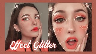 ✨Tutorial Edit Foto/Video Effect Glitter 90s Glam / Sparkles Effect Blink-Blink✨ screenshot 4