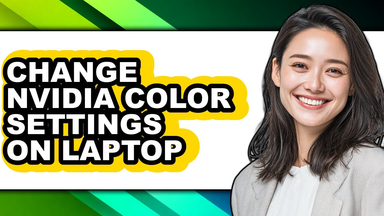How to Change Nvidia Color Settings on Laptop (updated) - YouTube