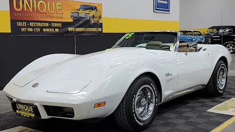 1975 Chevrolet Corvette Convertible | For Sale $24,900